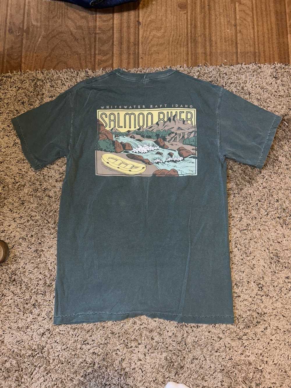 Vintage Vintage Salmon River Shirt - image 1