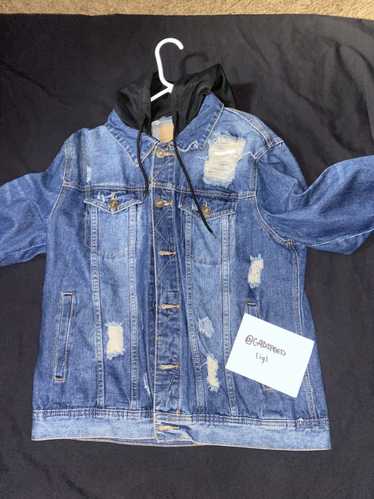 Rue 21 Ripped Denim Jacket