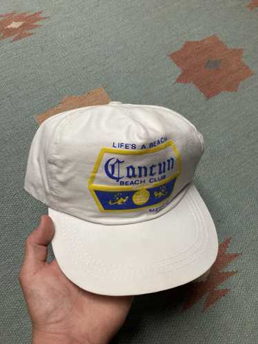 Corona × Hat × Vintage Cancun beach club Mexico ha