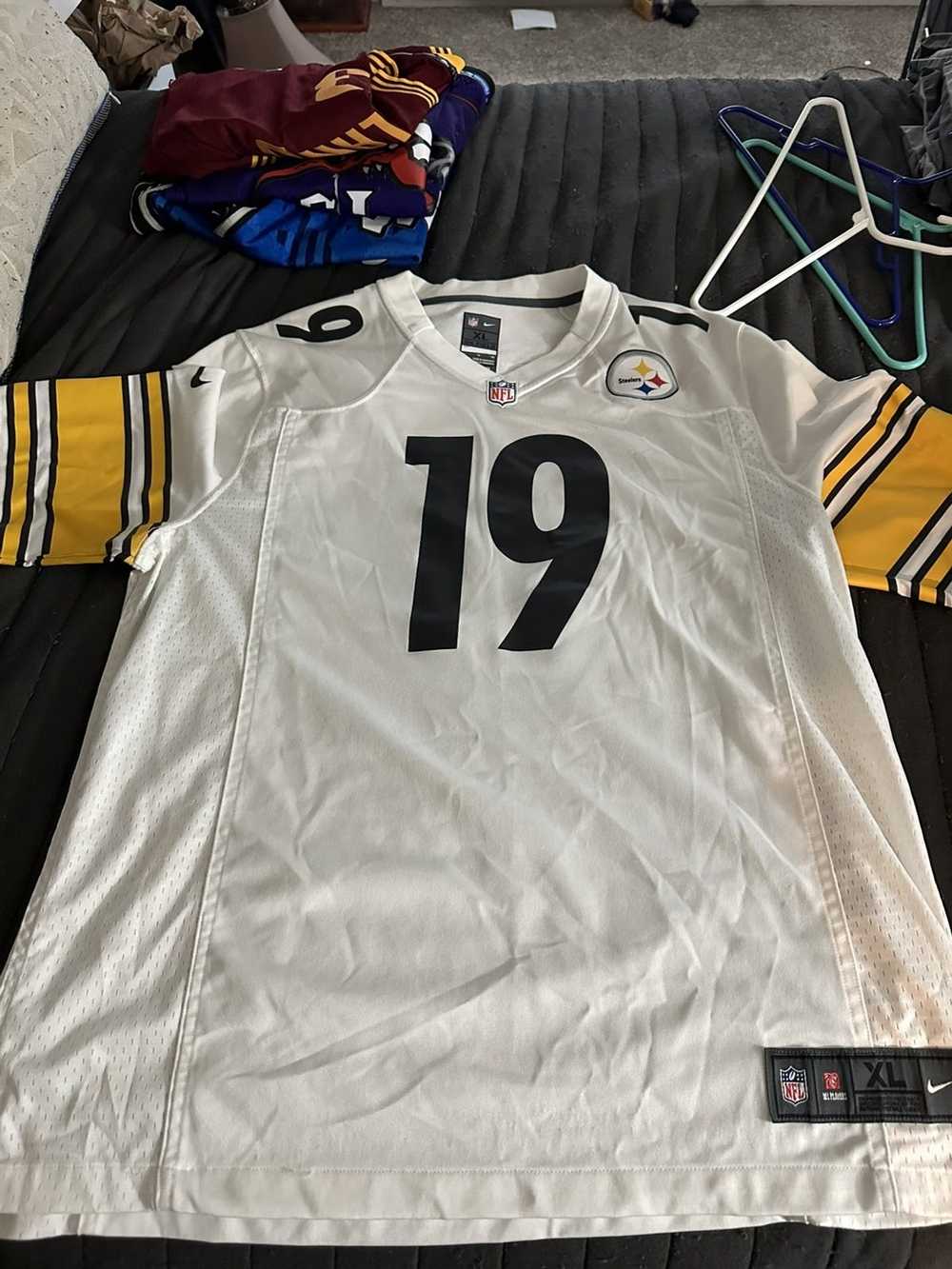 Adidas × NFL JuJu Smith-Schuster White Pittsburgh… - image 1