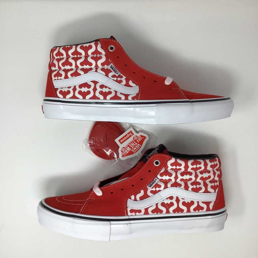 Supreme x Grosso Mid 'Monogram S - Red' | Red | Men's Size 10