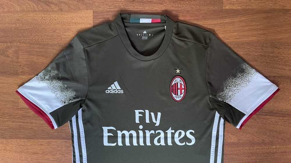 Adidas × Rare × Soccer Jersey AC MILAN ADIDAS 201… - image 2