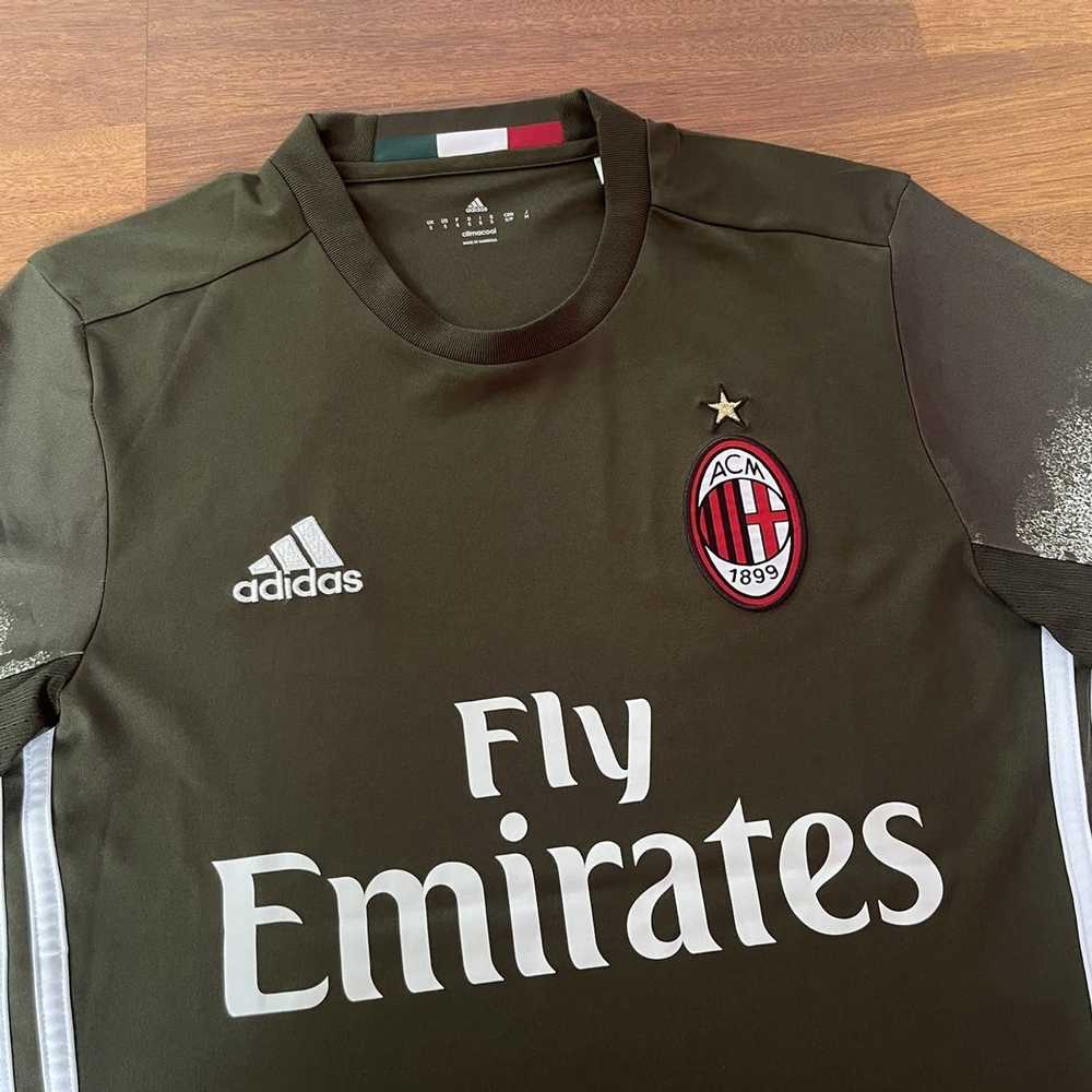 Adidas × Rare × Soccer Jersey AC MILAN ADIDAS 201… - image 3