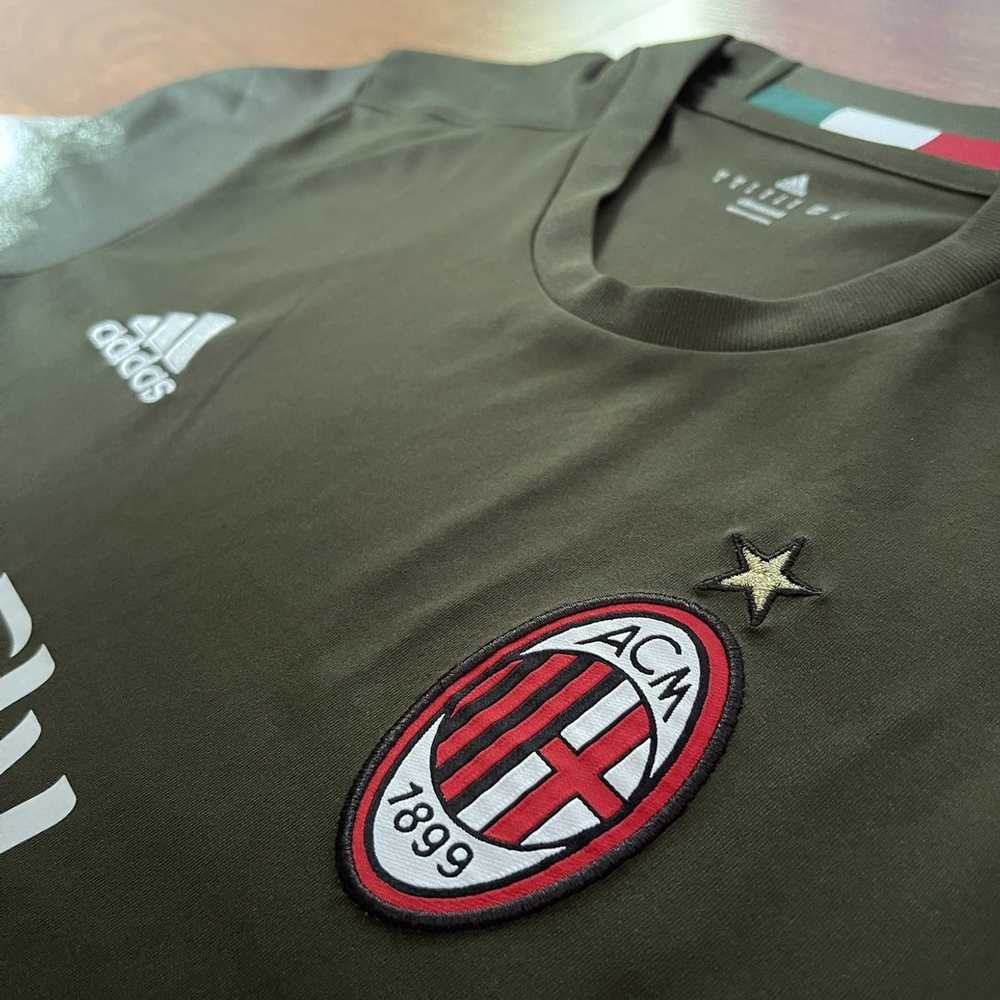 Adidas × Rare × Soccer Jersey AC MILAN ADIDAS 201… - image 5