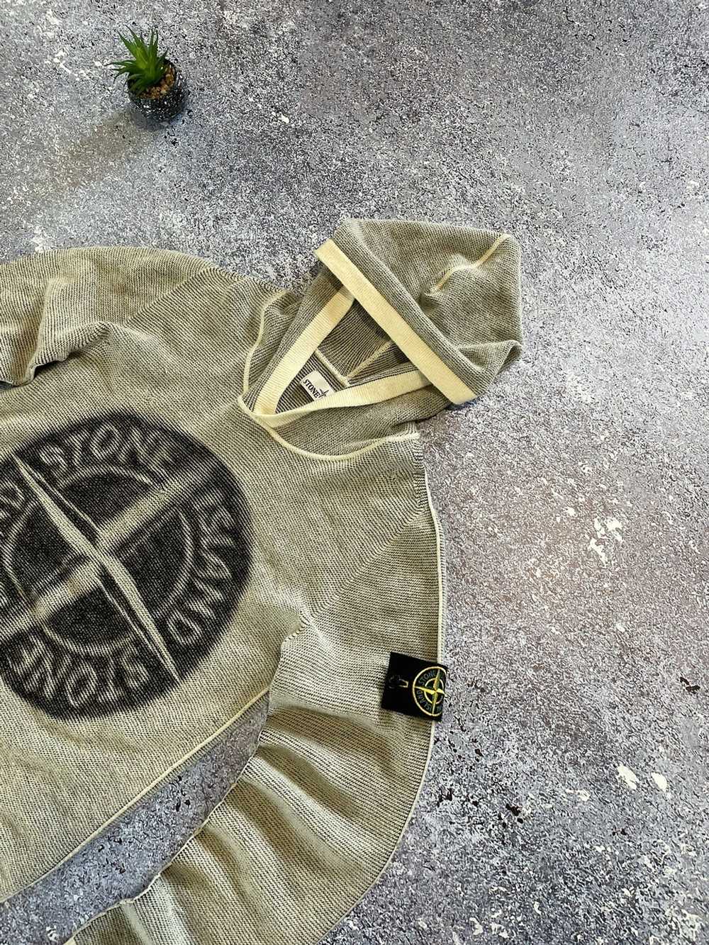 Stone Island × Streetwear Stone Island Hooded Kni… - image 5