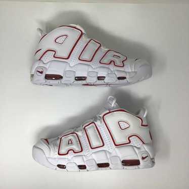 Nike Air More Uptempo Shoes Peace Love Basketball White Mens Size 10  DM8150-100