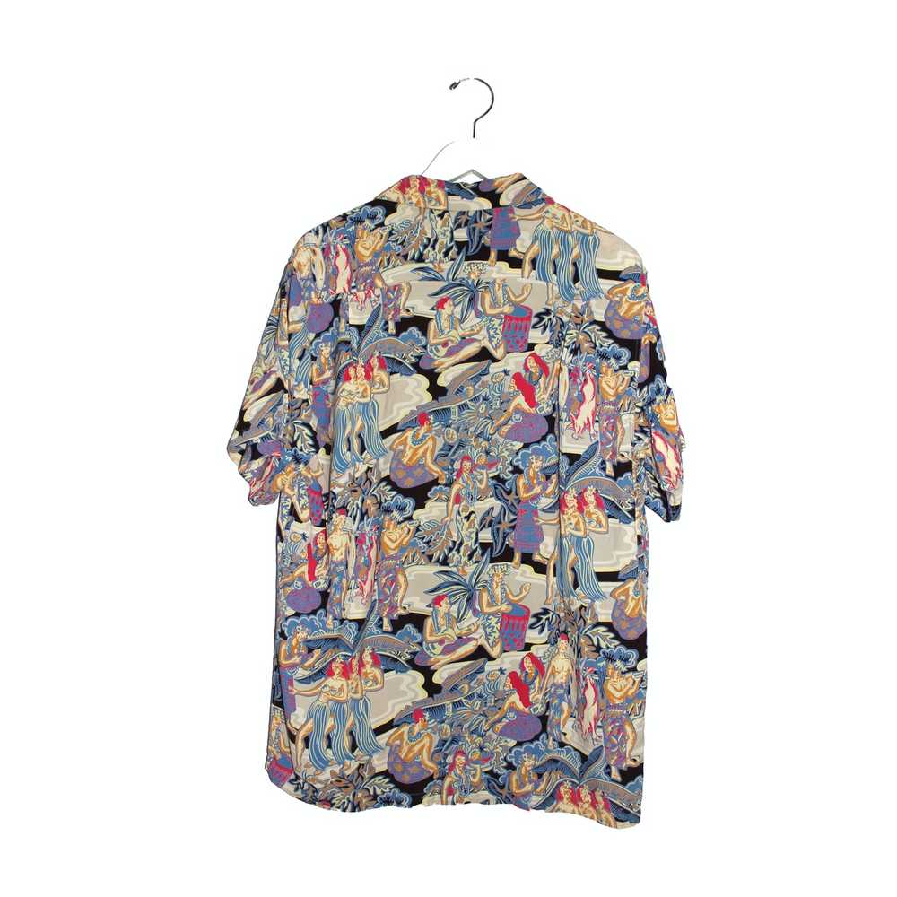 Sun Surf Hawaiian Luau Printed Rayon Camp Shirt - image 2