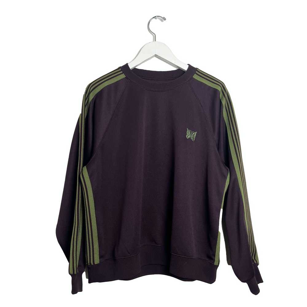 Needles Track Crew Neck Poly Smooth Sweatshirt - image 1