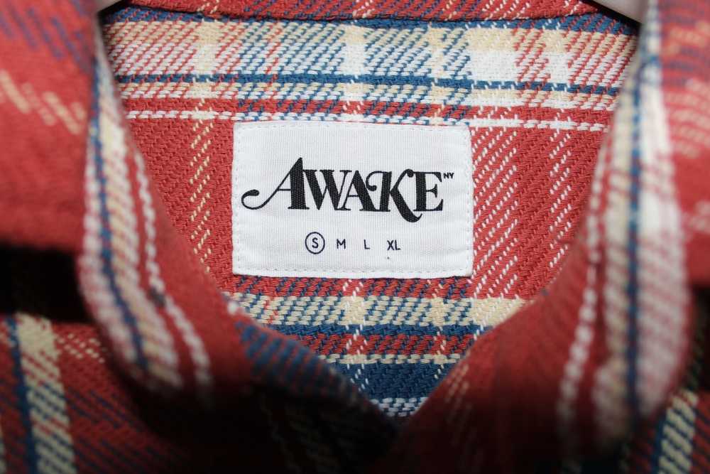 Awake Heavyweight Barbed Wire Back Flannel - image 6