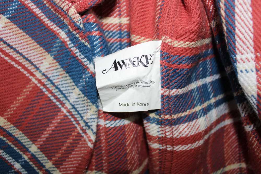 Awake Heavyweight Barbed Wire Back Flannel - image 7