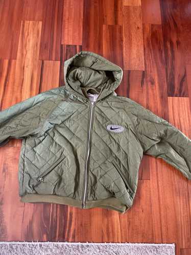 Nike Vintage 90s green nike jacket