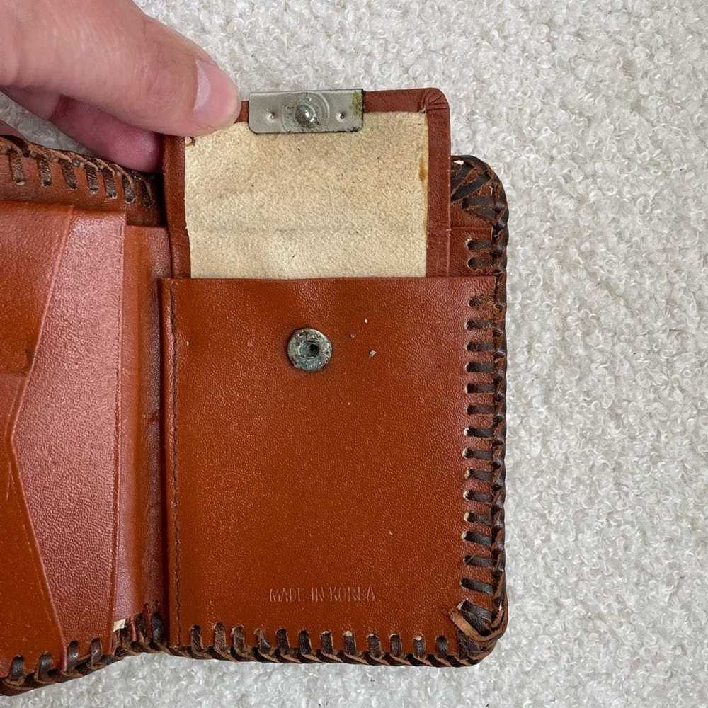 Vintage Vintage Tooled Leather Horse Bifold Wallet - image 6