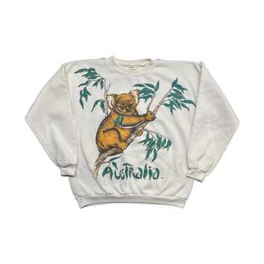 Art × Streetwear × Vintage 80s Koala Australia Swe