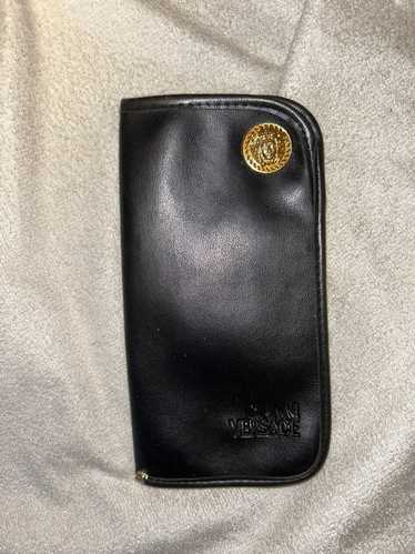 Versace × Vintage Versace Leather glasses pouch