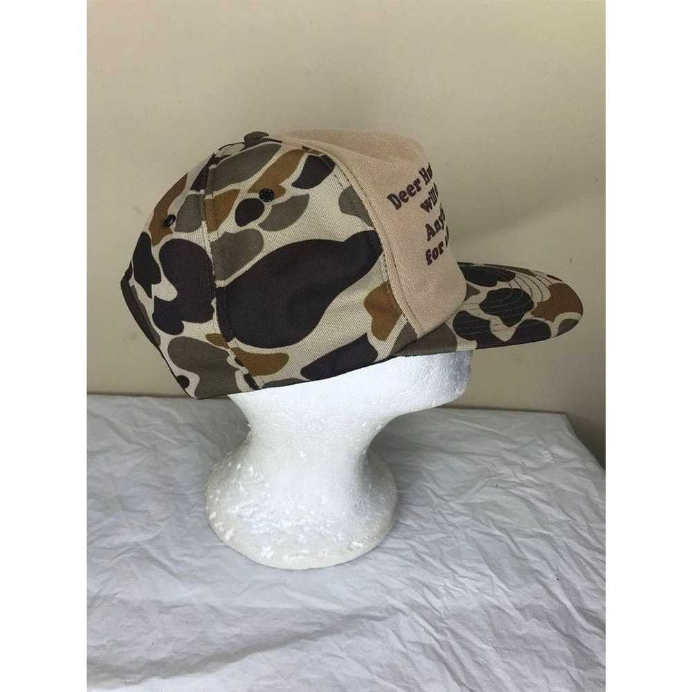 Hat × Vintage Vintage Deer hunting camo snapback … - image 2