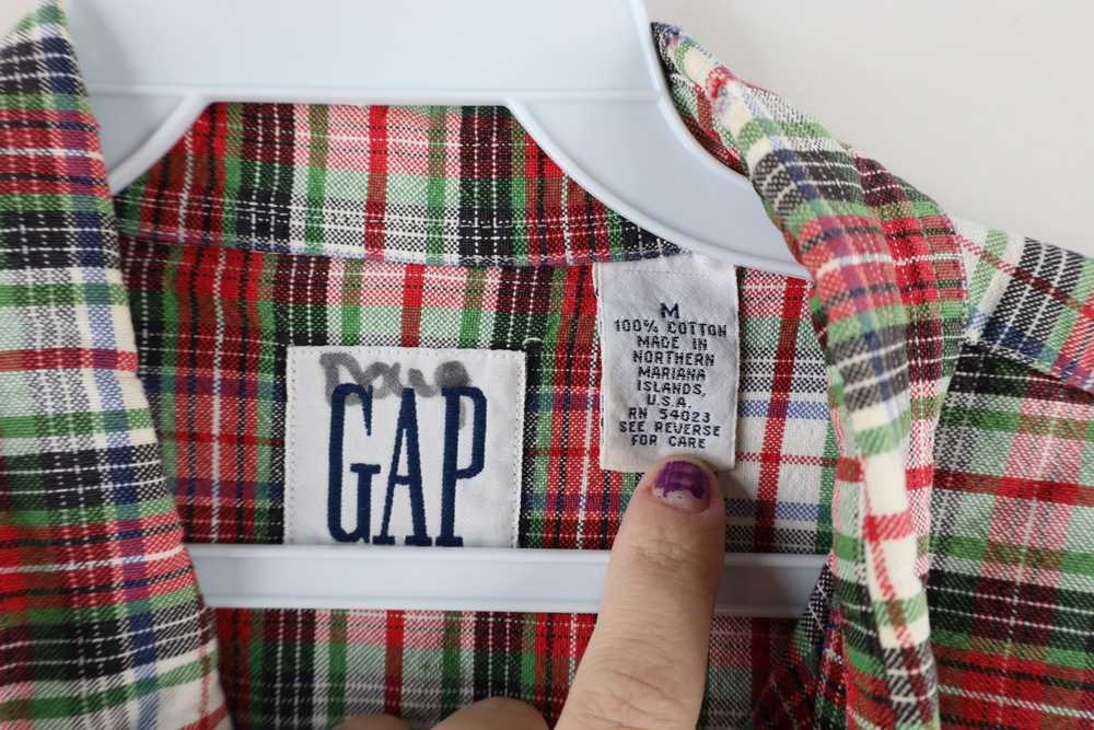 Gap × Vintage Vintage 90s Gap Long Sleeve Button … - image 5