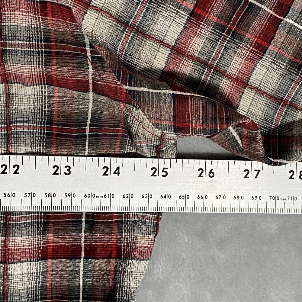 Kuhl Mens XL Red Black Plaid Short Sleeve Outdoor… - image 8