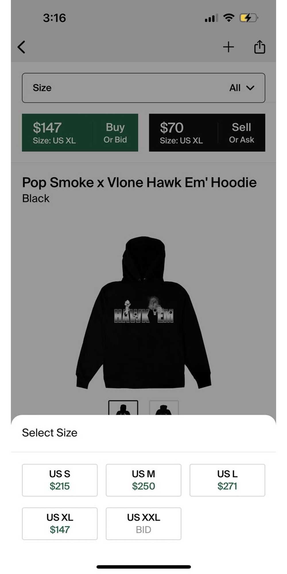 Vlone VLONE X POP SMOKE COLLAB - image 2