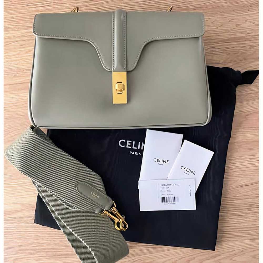 Celine Sac 16 leather handbag - image 3