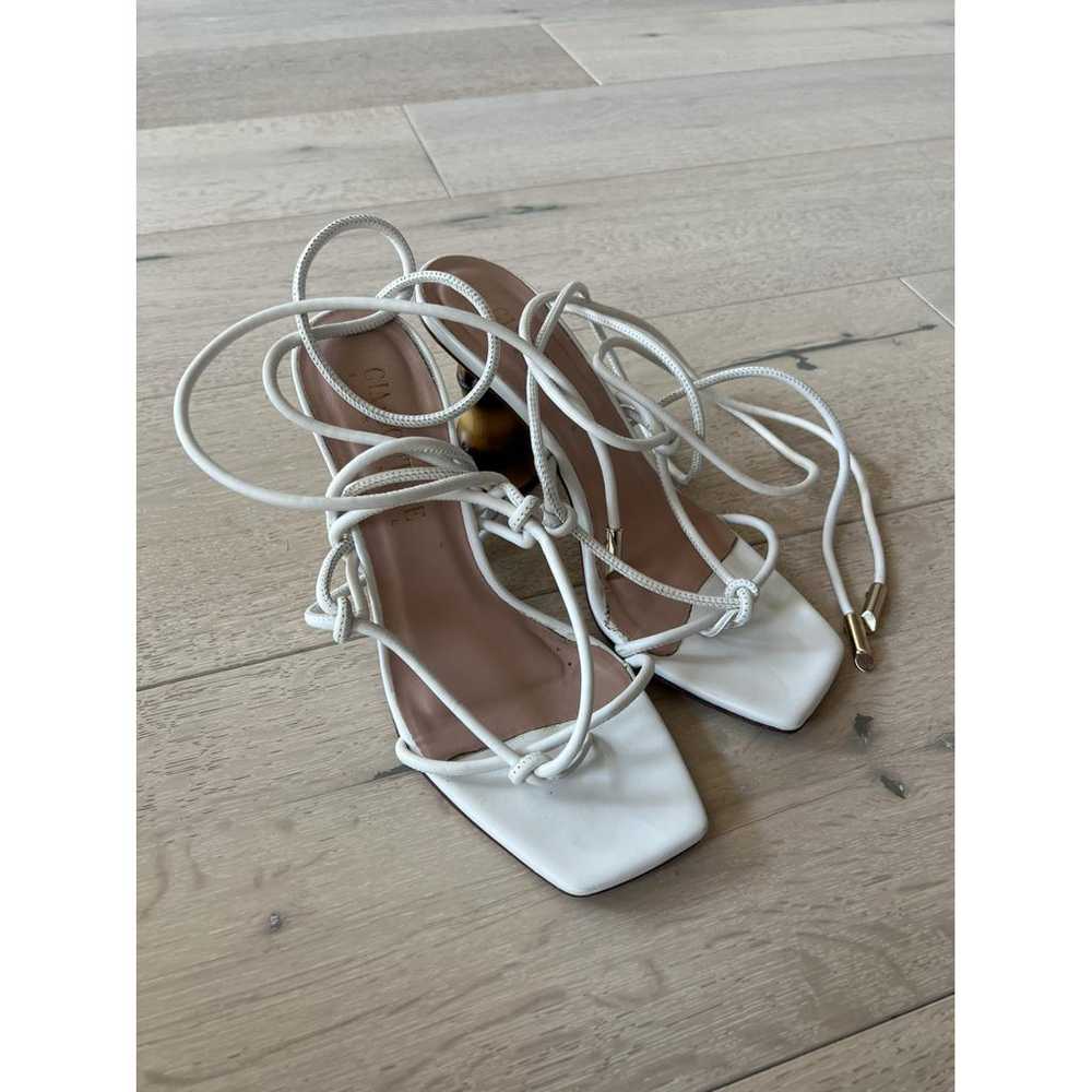 Gia Couture Leather sandal - image 2