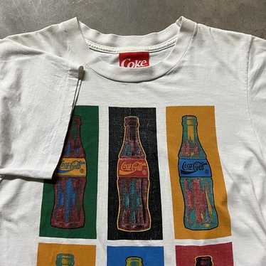 90's Andy Warhol \"coca cola\" tシャツ 90's Andy Warhol 