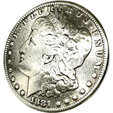 1881 Morgan Silver Dollar Concho