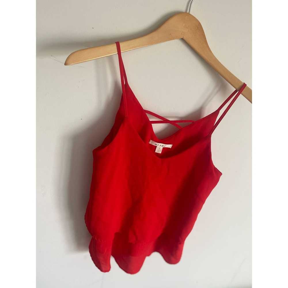 Miami Restorations MIAMI red summer tank top small - image 6