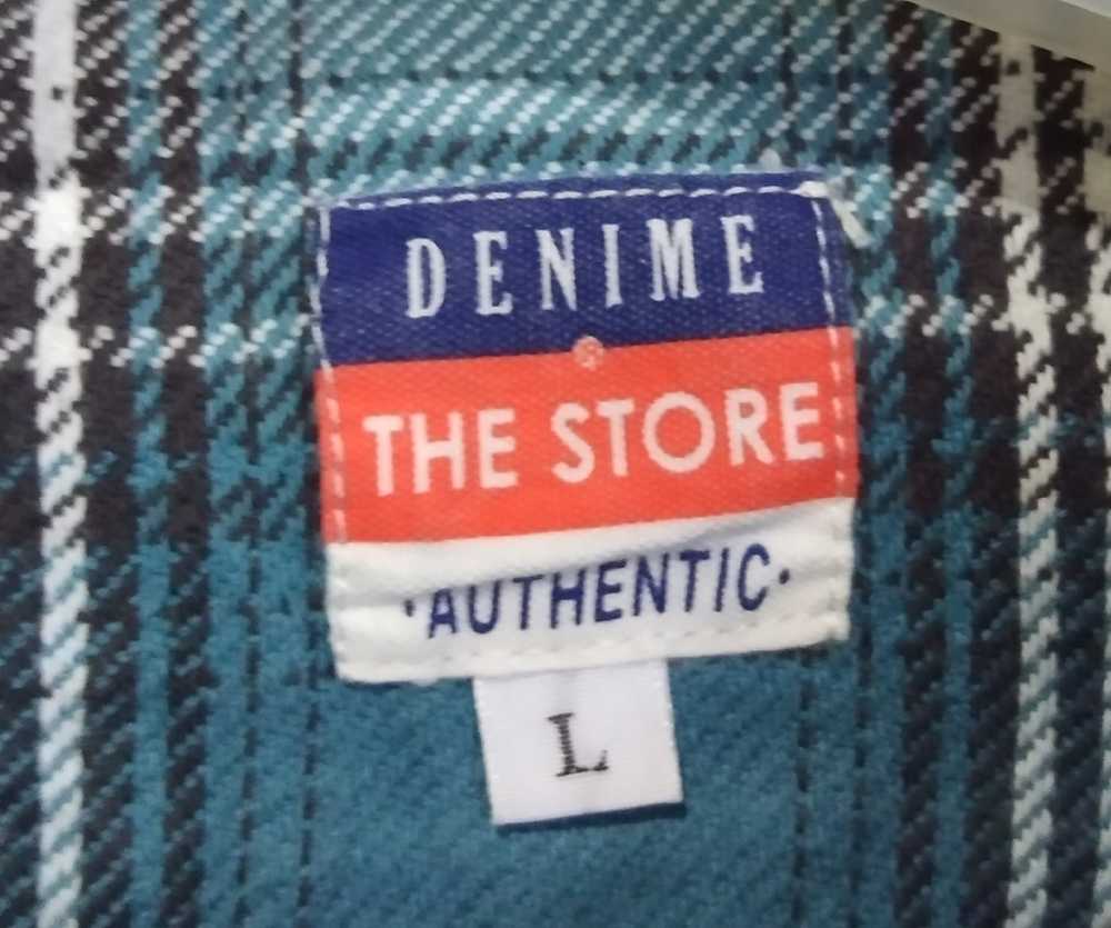 Denime × Japanese Brand DENIME THE STORE FLANNEL … - image 3