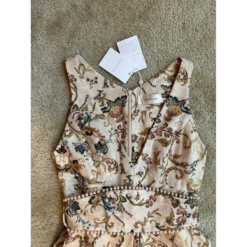 Zimmermann Linen mini dress - image 3