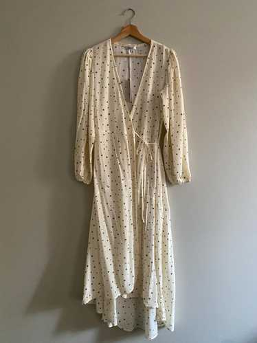 Need Supply Sheer Starry Maxi Wrap Dress (XS) - image 1