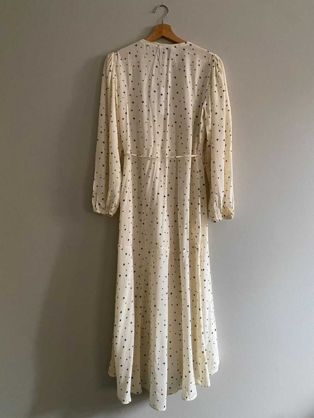 Need Supply Sheer Starry Maxi Wrap Dress (XS) - image 2