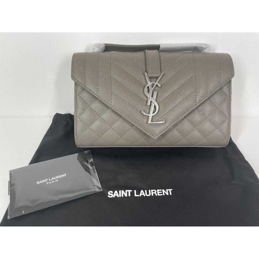 Saint Laurent Envelope leather crossbody bag - image 5