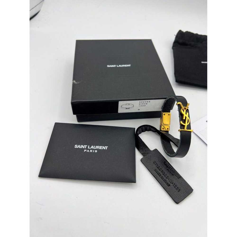 Saint Laurent Opium leather bracelet - image 4