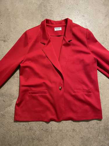 Made In Usa × Vintage Vintage Red Blazer Made in U