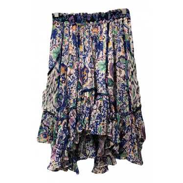 Isabel Marant Silk mid-length skirt