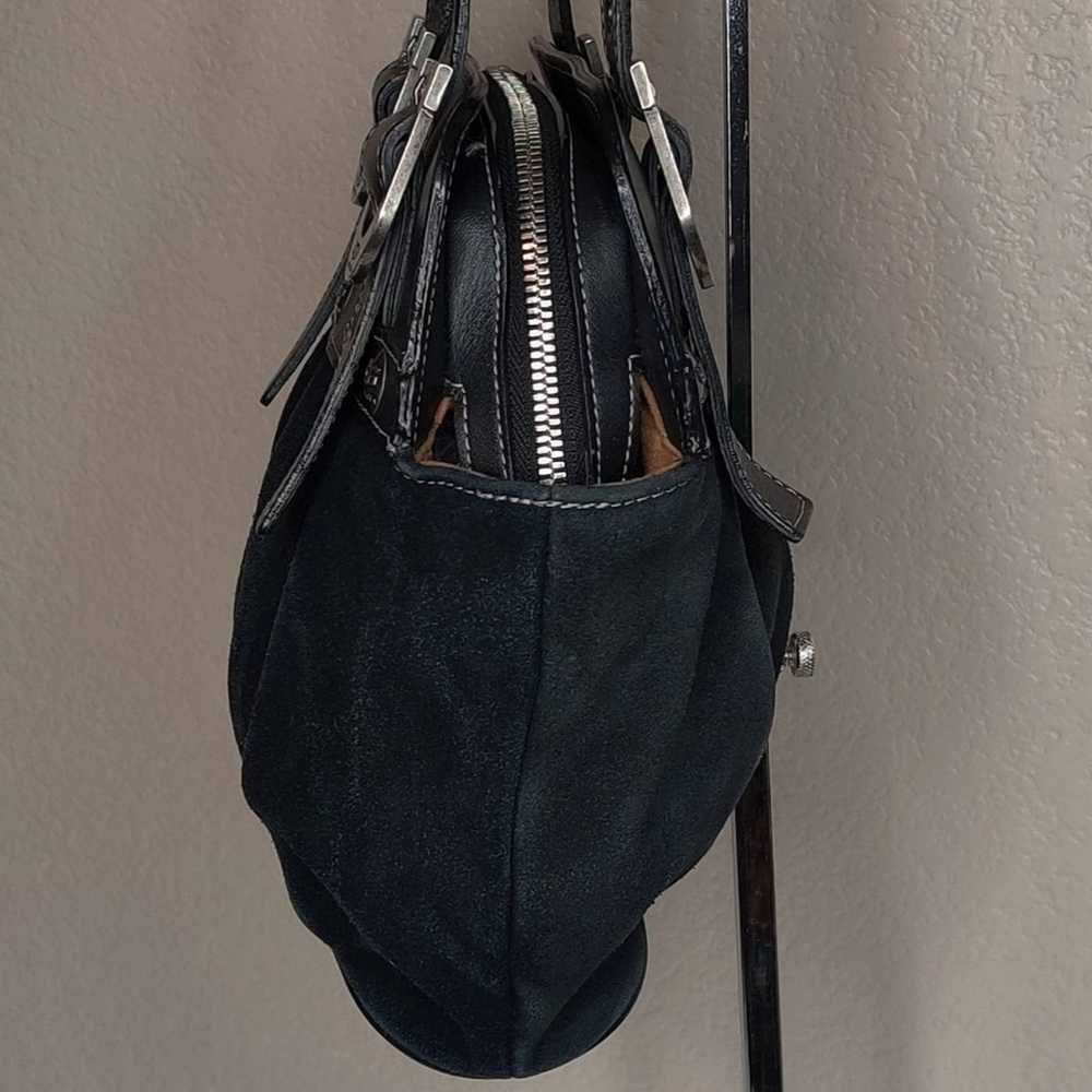 Ugg UGG Black Suede and Leather Handbag - image 6