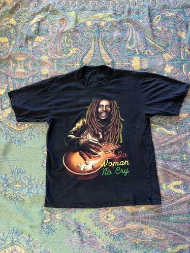 Bob Marley × Vintage Bob Marley Double Sided Vint… - image 1
