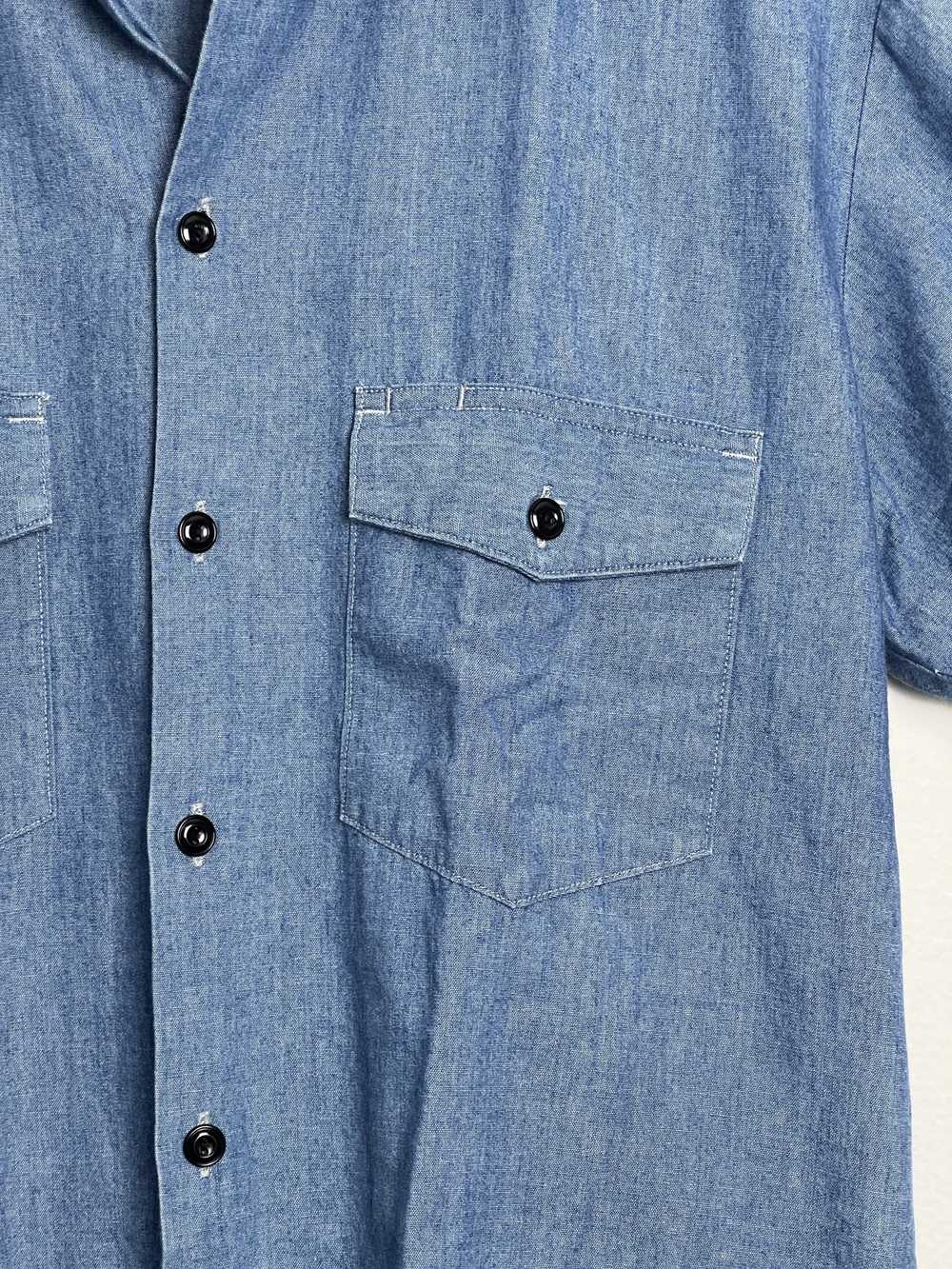 N. Hoolywood Denim Short Sleeve Shirt - image 3