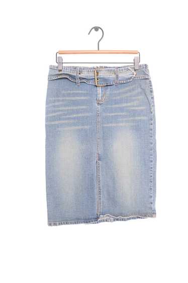 Y2K Denim Midi Skirt 45837