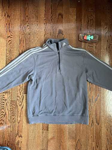Adidas × Vintage Y2K Oak/Grey 1/4 Zip Sweatshirt