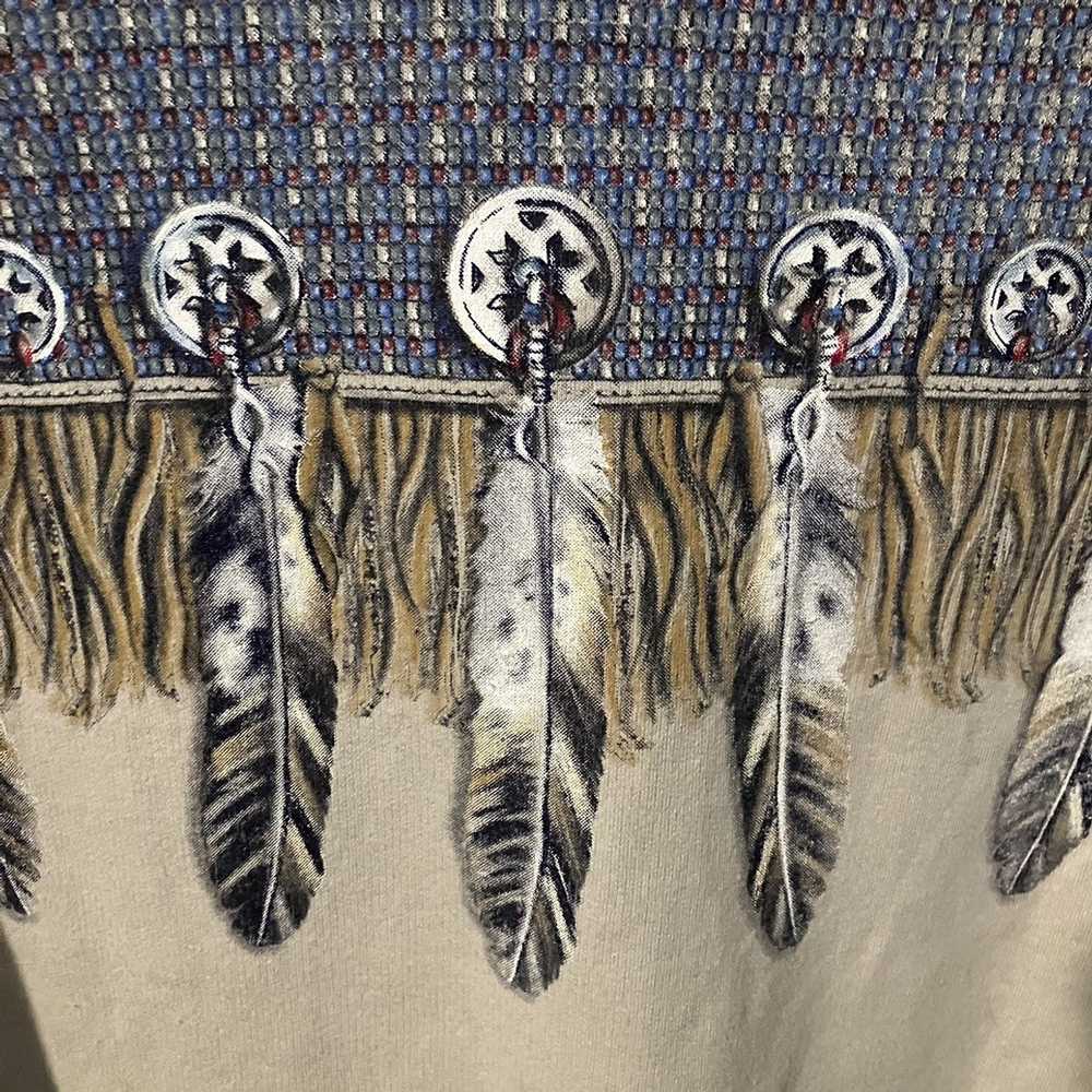 Native × Vintage Native American print cardigan - image 3