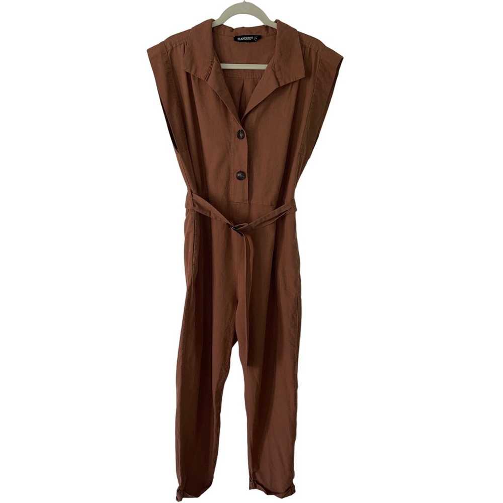 Other BLANKNYC Womens Belted Jumpsuit Size Medium… - image 9