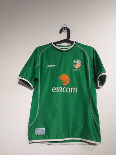 Soccer Jersey × Umbro Ireland vintage football Eir