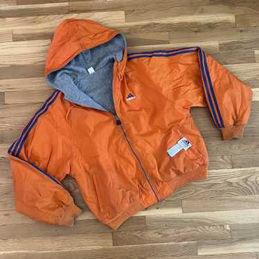 Adidas × Vintage VTG Y2K Adidas Reversible Puffer… - image 1