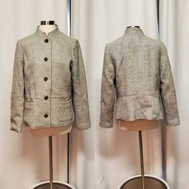 Other Talbots Wool Blend Button Front Blazer Jack… - image 1