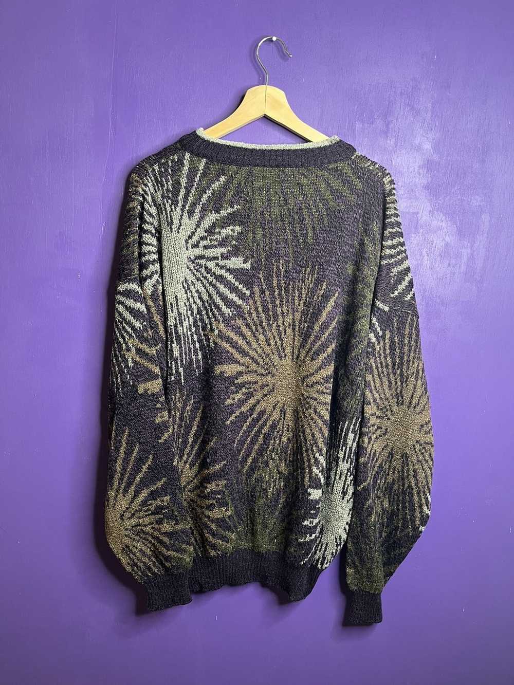 Vintage Vintage 90s Made in Italy explosions knit… - image 2