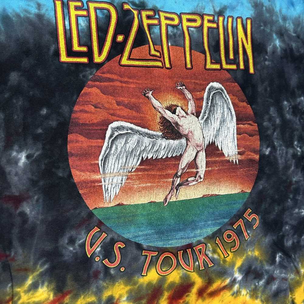 Led Zeppelin × Rock T Shirt × Vintage Vintage Sty… - image 4