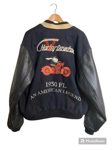 Harley Davidson Vintage Taz Harley Davidson Leath… - image 1