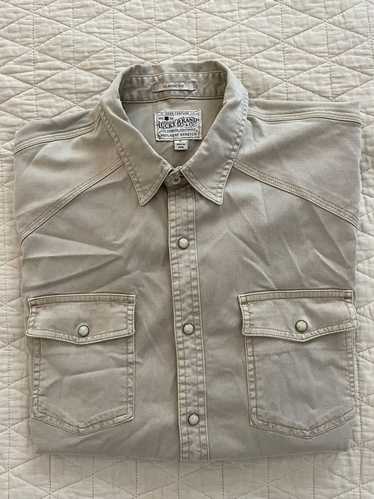 Lucky Brand Short Sleeve Western Cut Chores Shirt