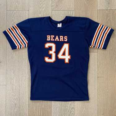 Buy the NWT Mens White Blue Chicago Bears Walter Payton #34 NFL